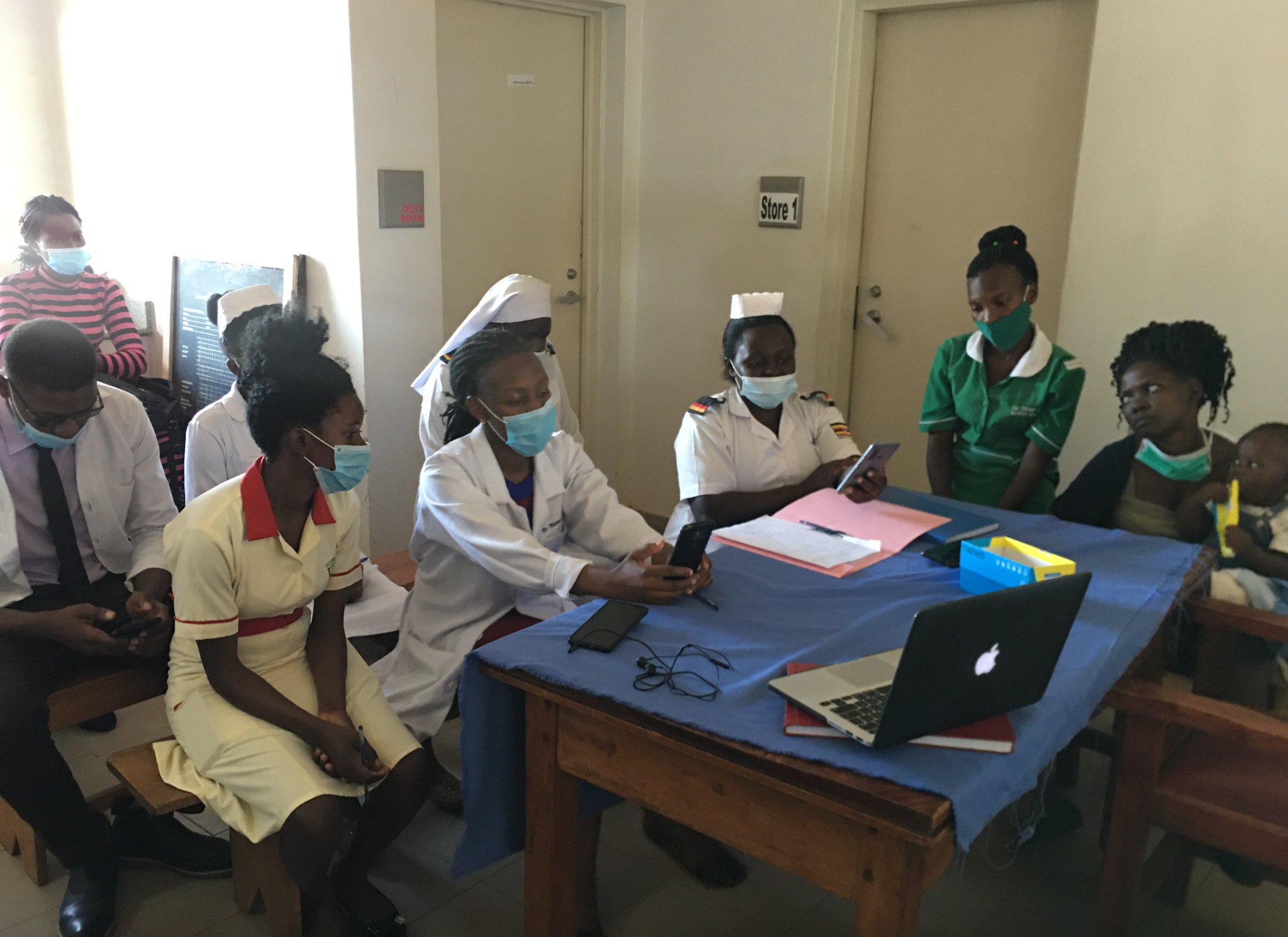 Health worker training and mentorship