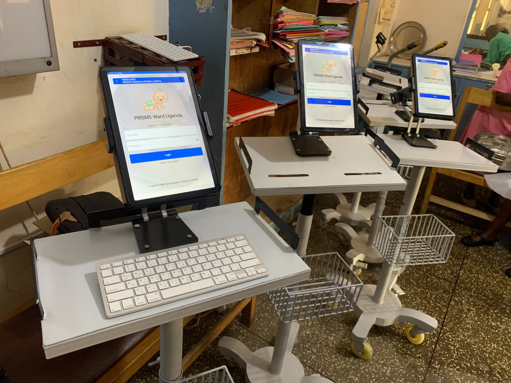 PRISMS Ward clinical decision support and EMR